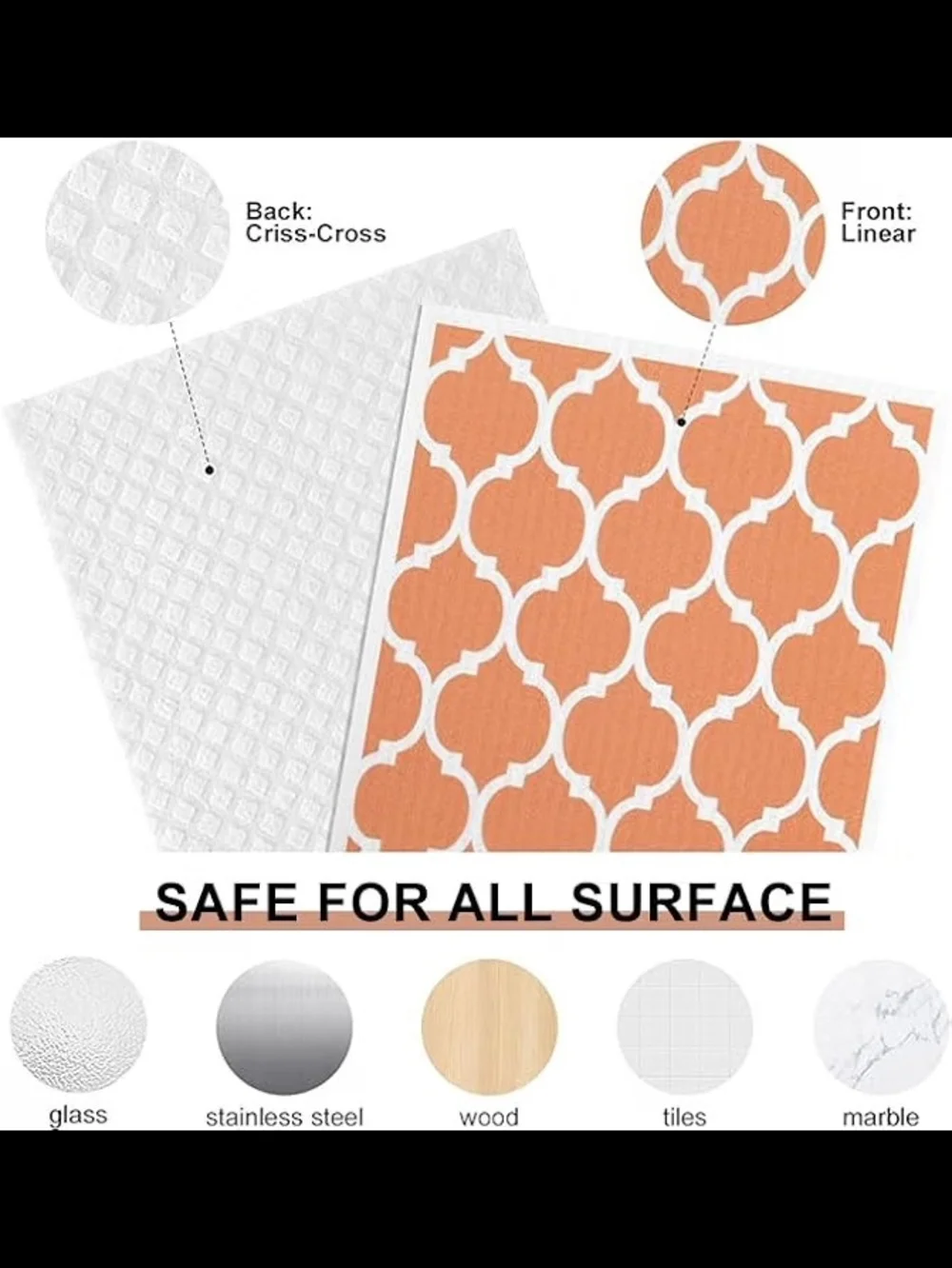 White Swedish Dish Cloths - 15 Pack